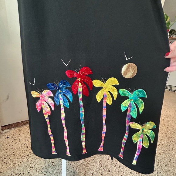 Summer Palm Tree dress - Picture 8 of 8